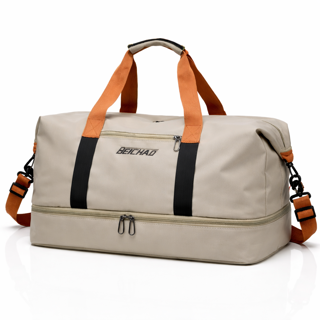 Premium Weekender Gym Bag — Élégance Fonctionnelle pour Voyages & Entraînements