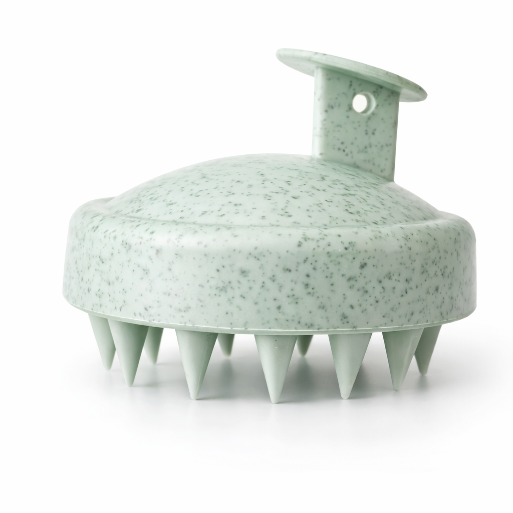 Brosse Massante en Silicone pour le Cuir Chevelu – Rituel Douceur & Bien-Être
