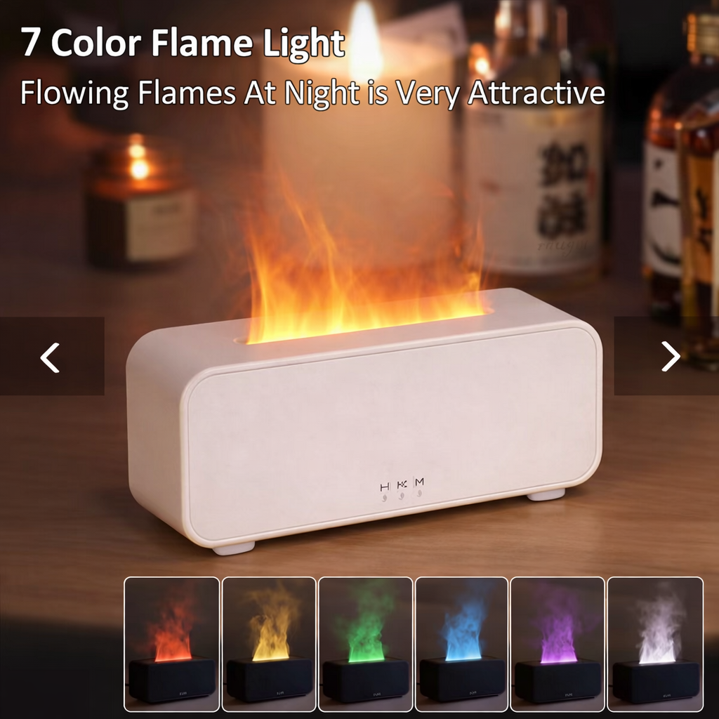 Diffuseur d’arômes effet flamme