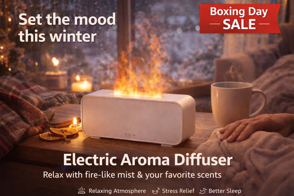 Diffuseur d’arômes effet flamme