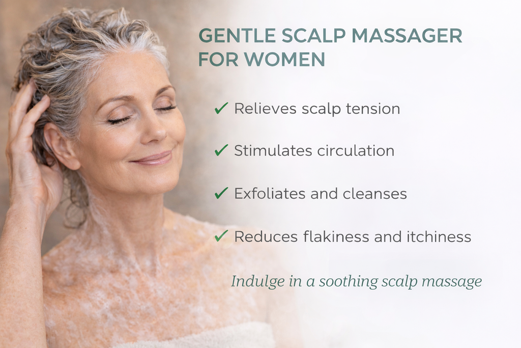 Silicone Scalp Massage Brush 