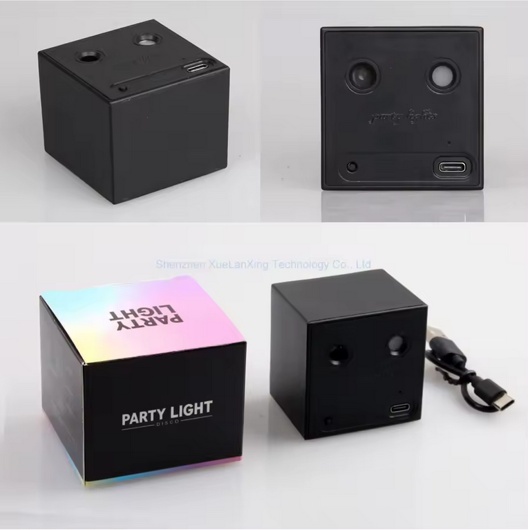 Rechargeable LED Disco Projector - Music Reactive Party Light