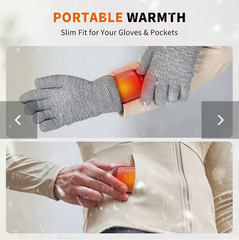 Chauffe-Mains Rechargeable Premium