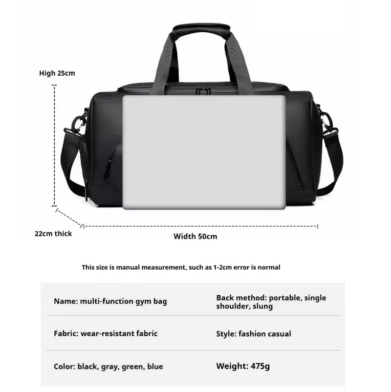 Sac de sport et de voyage grande capacité